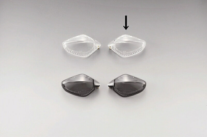 ウインカーレンズ クリア 1個 ホンダ純正品番:33454-MGS-J31タイプ