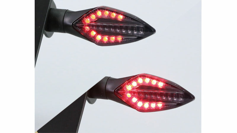LED turn signal & tail light TRD Sequential 64mm x 21mm 2 pcs