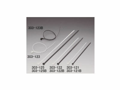 Cable Ties, Black, 180mm, Set of 10