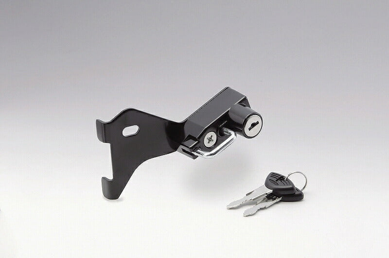 ヘルメットロック ブラック ニンジャ650 (12-)/ニンジャ400 (14-)