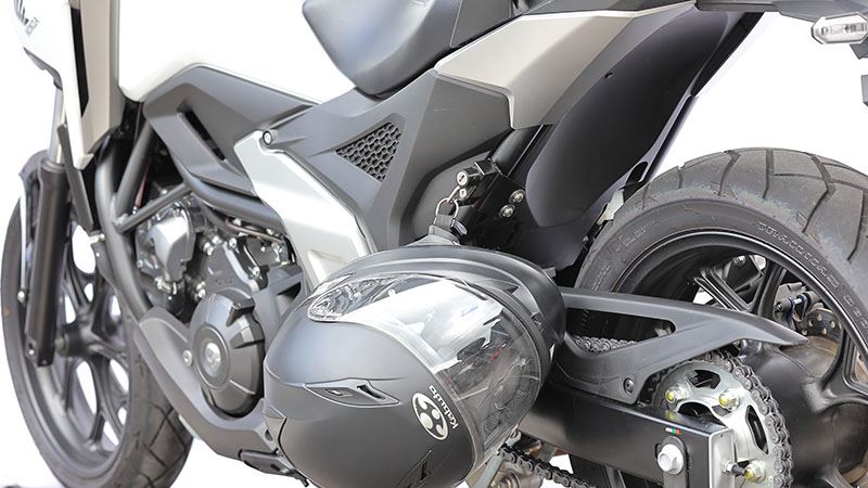 ヘルメットロック ブラック NC750X