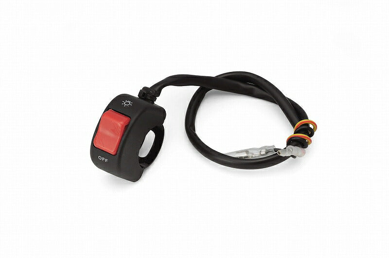 Switch lamp ON/OFF 2-wire for inch handlebars