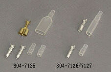 Gimbal Terminal Set - Female W with Sleeve (2 pieces)