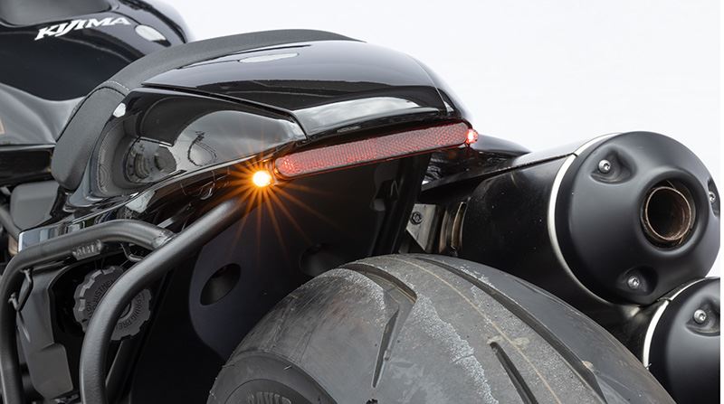 License Plate Side Mount & Nano Combination Lamp Set for Sportster S