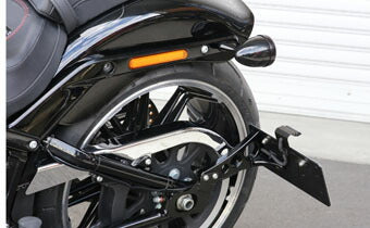 Side-Mount License Plate Kit, Axle Mount - Breakout/FXBR/S