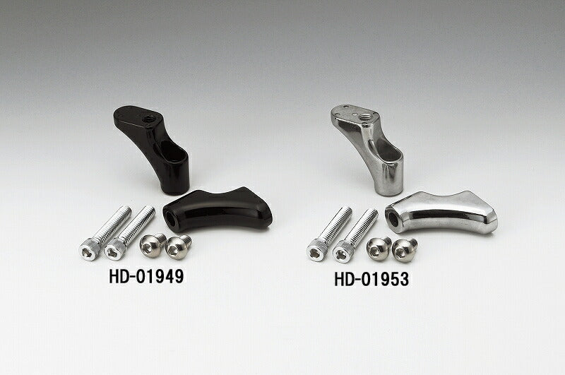 Meter Stay Relocation Kit, Polished, for XLH/FXD