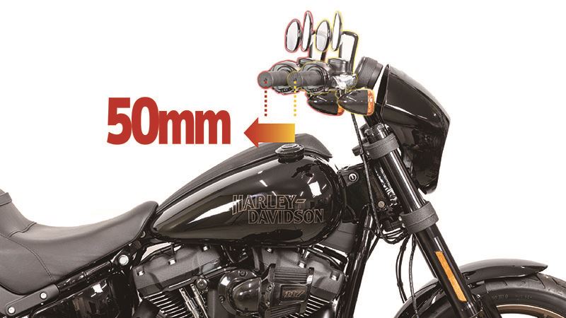 Fifty Bar Handle Black Lowrider S/ST