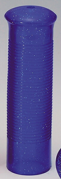 Metal Flake Chopper Grips Clear Blue