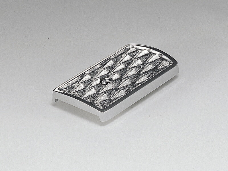 Brake Pedal Cover, Aluminum Polish, 104x54mm, Softail '86-