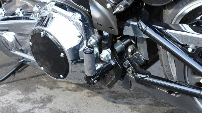 Metra Passenger Footpegs, Chrome Plated, Rear, Softail FLFB FLFBS FLHC