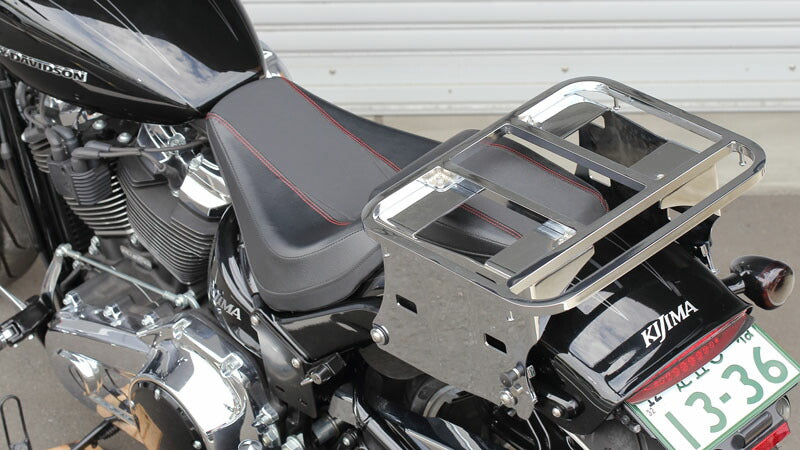 Touring Carrier, Detachable Mount, Chrome Plated, 360x435mm, Softail FXBR FLFB