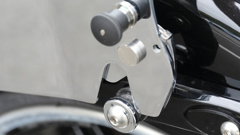 Touring Carrier Detachable Mount Black 360x435mm Softail FXBR FLFB