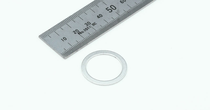 Washer for Ducati Drain, M22/φ22×φ28×1.0mm, ST Series, 1 pc, Monster 696, ST2, ST3/ABS, ST4/ABS