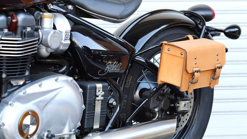 Bag Support, Black (Left Side), Bonneville Bobber, Black