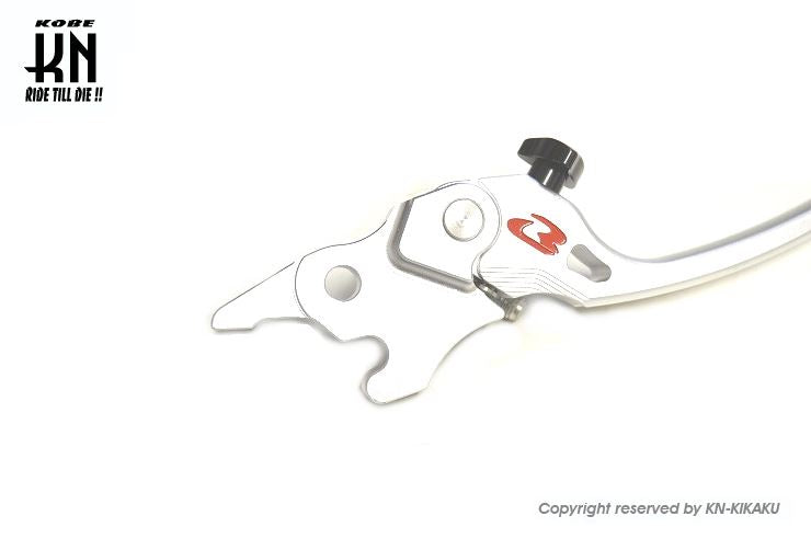 RCB アルミ調整式ブレーキレバー S3シリーズ シルバー R25/R3MT25/MT3 左右セット バイク ハンドル パーツ