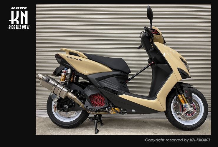 RCB スポーツホイール SP811 ゴールド 13インチ シグナスグリファス/BWS125(3型) 前後セット バイク