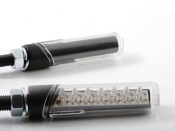 汎用LED円柱形ミニランプロング (STARTECH) クリアーレンズ/ブラックボディー