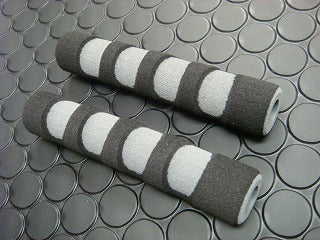 ブレーキレバーグリップ (ブラック/グレー)