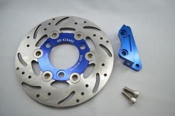 DIO系190mmセット (ブルーディスク/ブルーサポート) ヤマンボキャリパー用