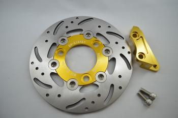 DIO系190mmセット (ゴールドディスク/ゴールドサポート) ヤマンボキャリパー用