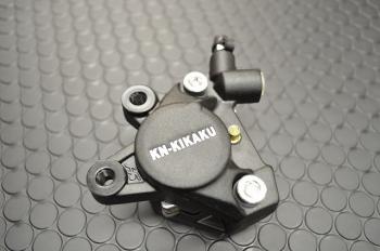 2POTキャリパー 対向キャリパー 鋳造キャリパー (ブラック)