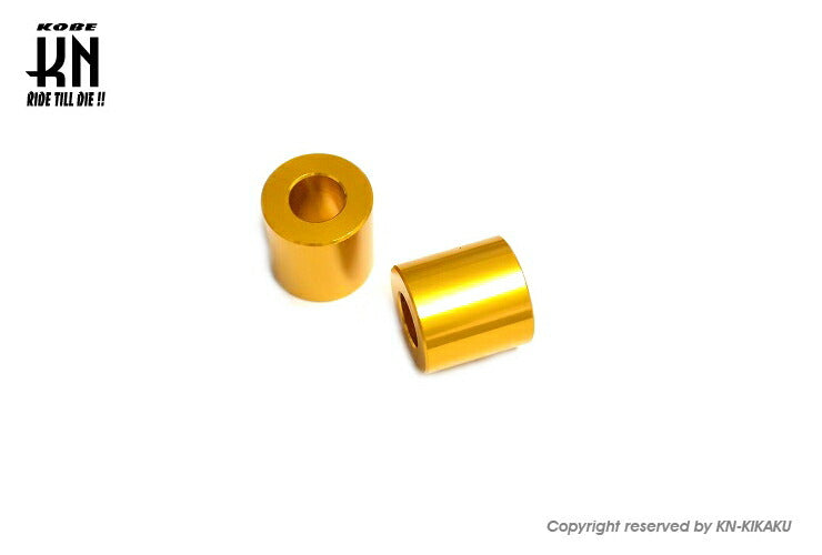 アルミアクスルカラー ゴールド シグナスグリファス BW'S3型 NMAX エアロックス155 フォース2.0