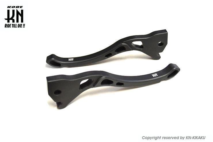 ブレーキレバー マットブラック タイプ3 SMAX/マジェS/シグナス4/5型/BWSR バイク ハンドル パーツ