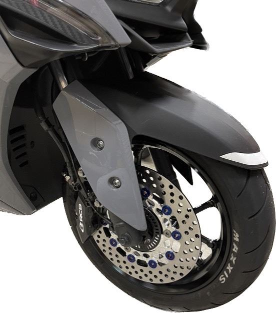 ビッグローター レッド 267mm グリファス/BWS3型/X FORCE バイク