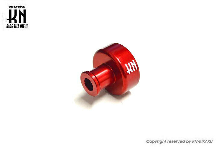 右アルミアクスルカラー レッド アドレスV125S/L0~L3