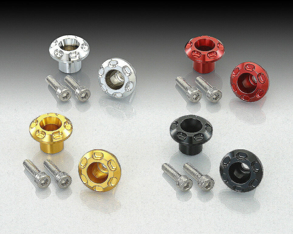 ビビットワッシャセット レッド 6MM 2個