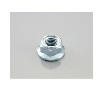 フランジ付ロックナット(ユニクロメッキ)M10XP1.25 1個