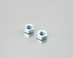 Hex Nuts M6, P1.0, Zinc Plated, Left-Hand Thread, 2 pcs, Universal