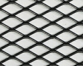 Aluminum Mesh Sheet, Fine, Black Anodized, Universal