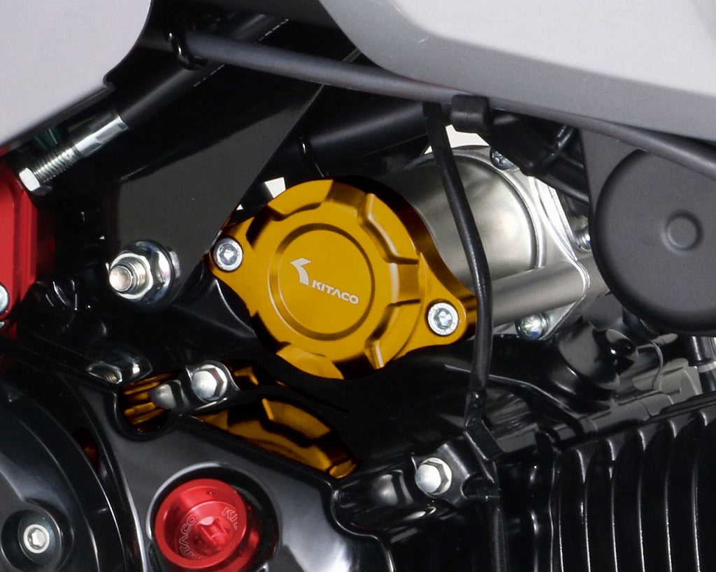Starter Motor Cover Gold Anodized Monkey 125 Dax 125 Grom