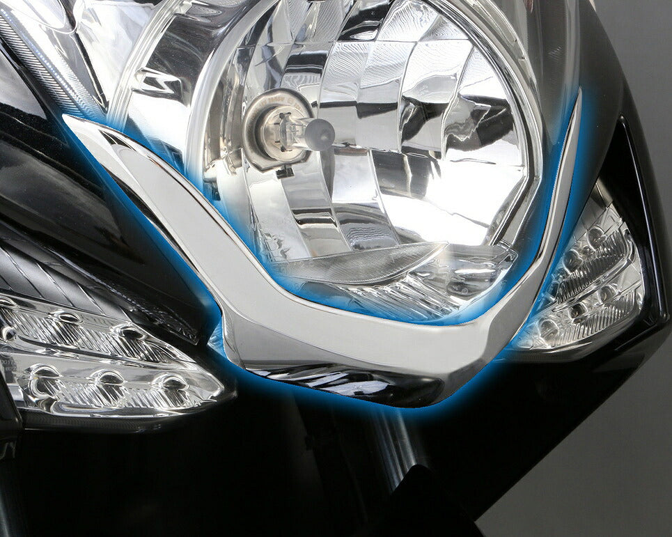 ノーズガーニッシュ ブラックーム マジェスティS