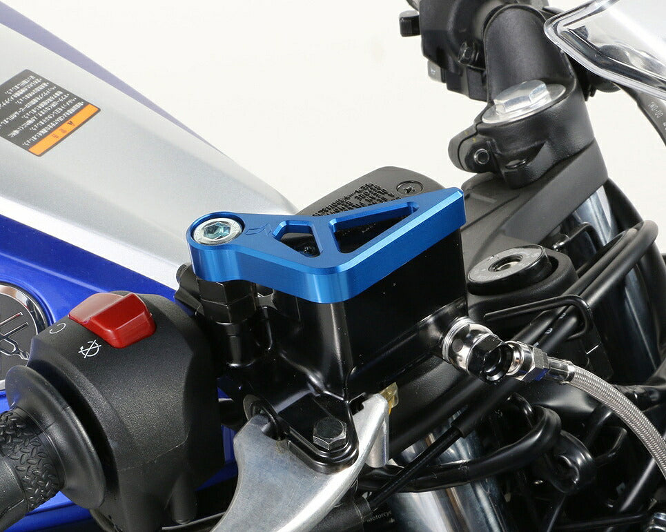 マスターシリンダーガード ブルー YZF-R25