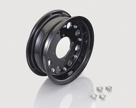 8インチ アルミホイールハーフセット ブラック塗装 2.50 1本 モンキー ゴリラ