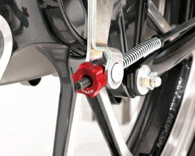 ブレーキアジャストナット タイプ1 レッドアルマイト 汎用 スーパーカブC125