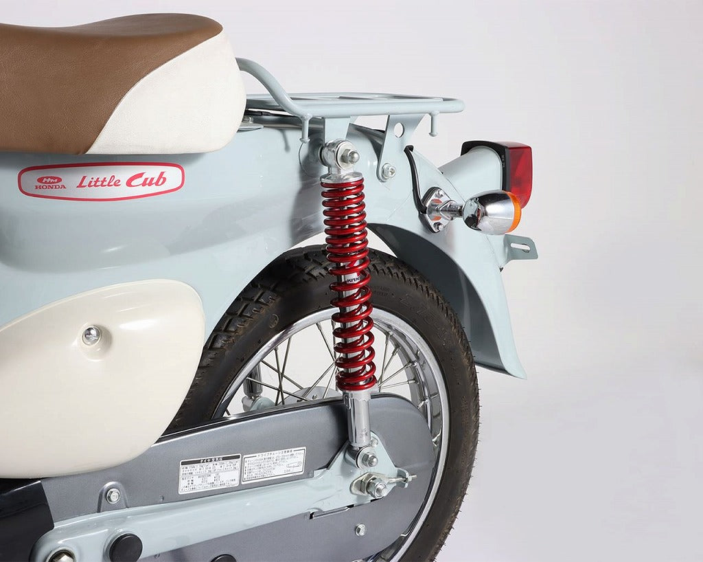 ショックアブソーバー メタリックレッド リトルカブ スーパーカブ/50/70/90/110 2本(1セット)