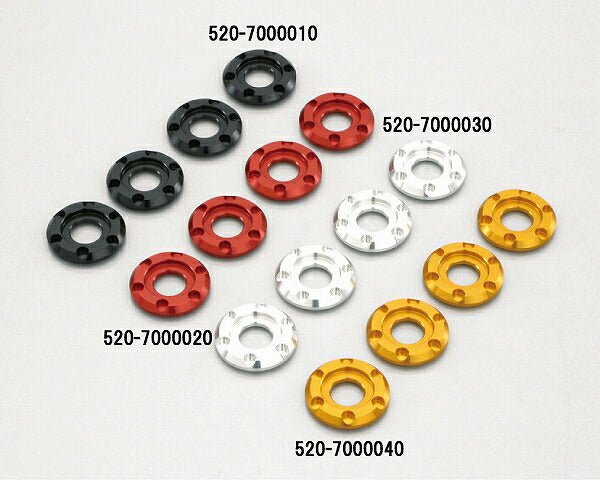 Rear Shock Mount Seat Set (Silver) for Monkey series