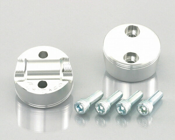 Handlebar Upper Holder Piston Type Black Zoomer FI
