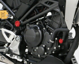 フレームキャップセット レッドアルマイト ホンダ CB250R