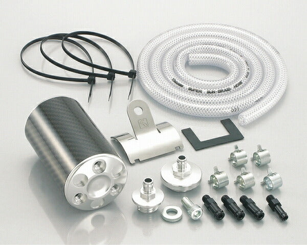Carbon Oil Catch Tank Type-X Silver Monkey