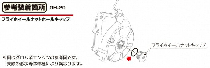 O-ring OH-20 30mm Repair Parts Honda Monkey 125 GROM