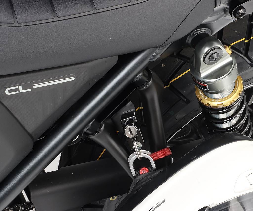 ヘルメットホルダー ブラック タイプ2 CL250