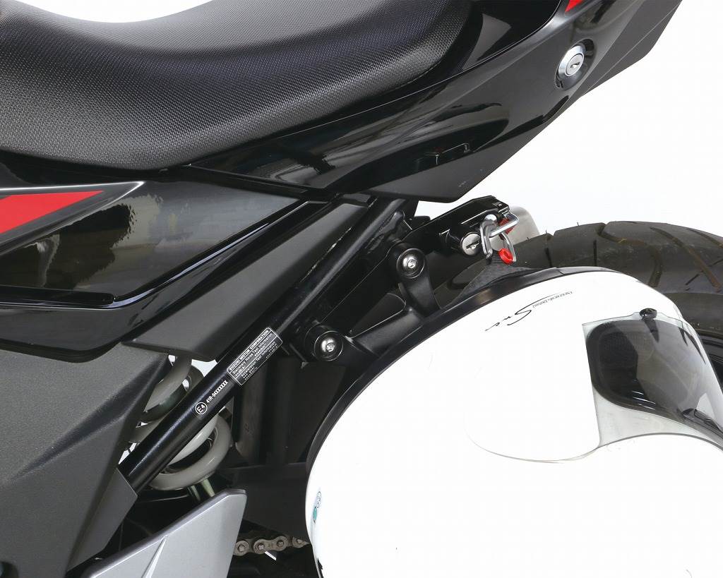 ヘルメットホルダー ブラック GSX250R