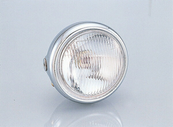 ヘッドライト ASSY φ130mm メッキ T19 12V35/35W