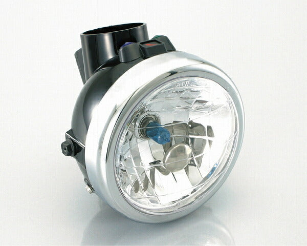 Multi-Headlight Assembly, Black, 12V 30/30W, Monkey