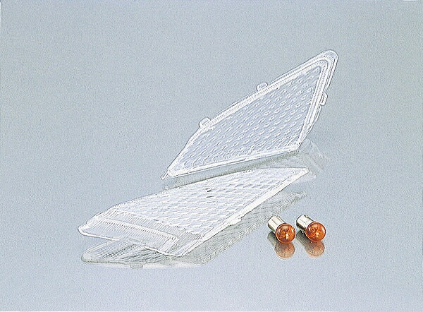 Winker Lens Set, Clear, Front, Majesty 250 '99