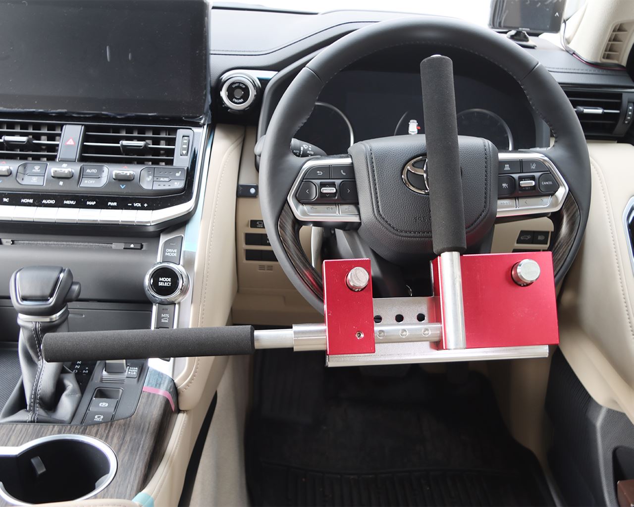 ハンドルロック KML-SS レクサスLX570/600 ランドクルーザー300 アルファード等